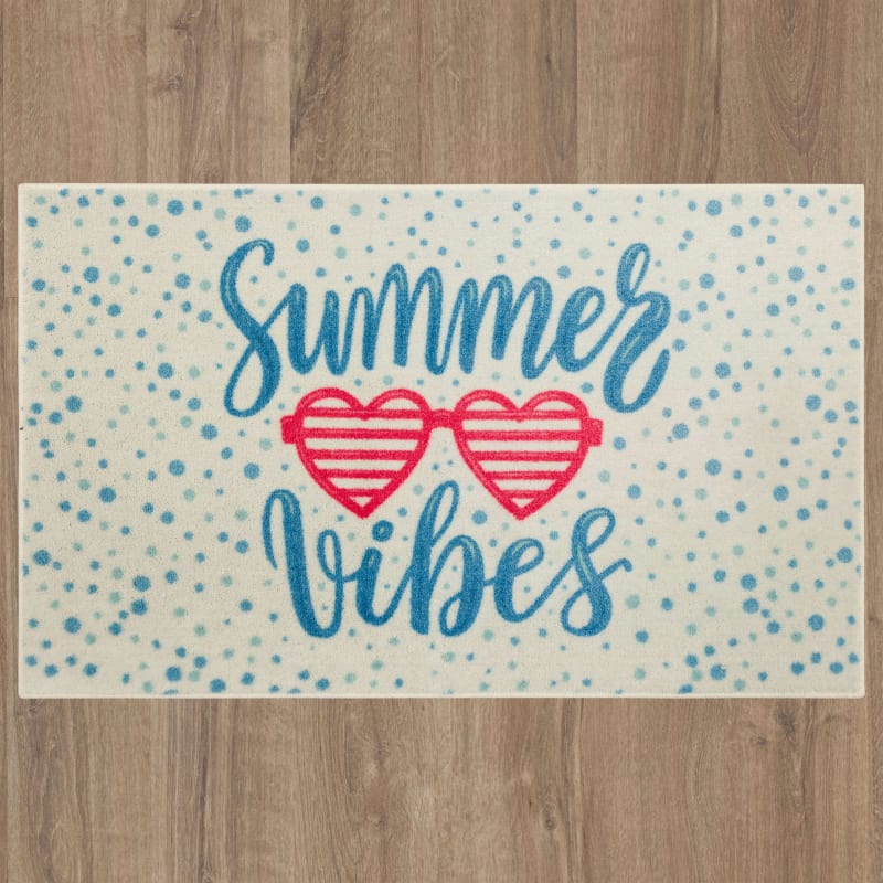 ZW084-A439-030050 - Mohawk Home - Prismatic - Summer Vibes Blue - 2' 6" X 4' 2"