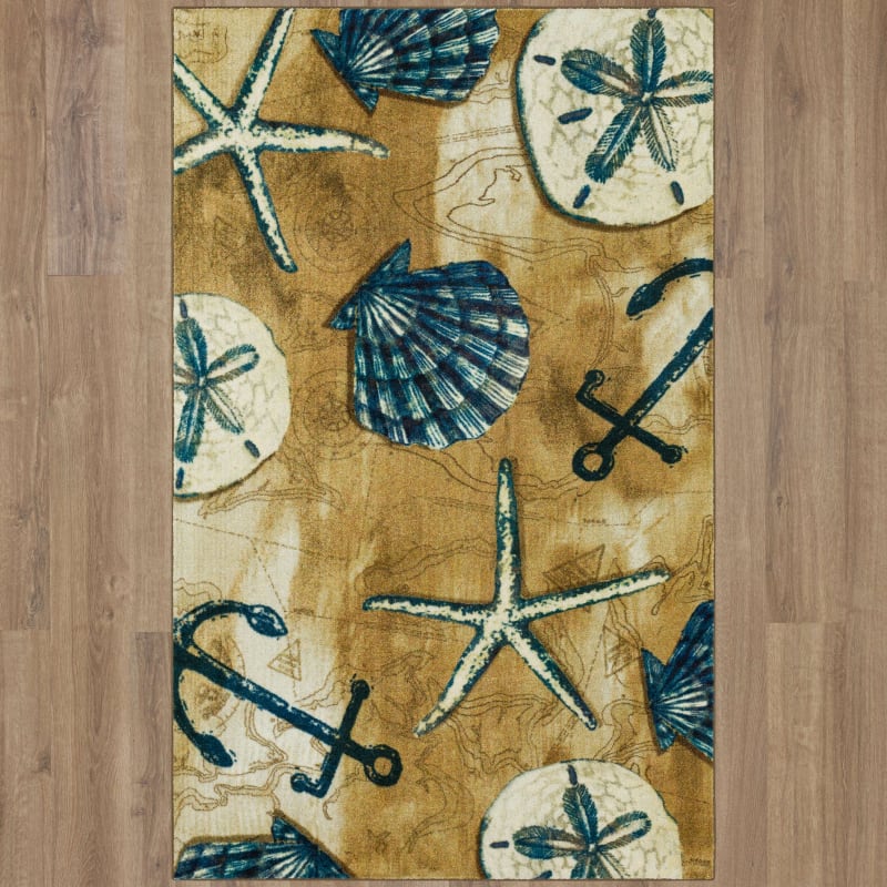 Prismatic - Tide Pool Shells Sand Z0303-A217 swatch