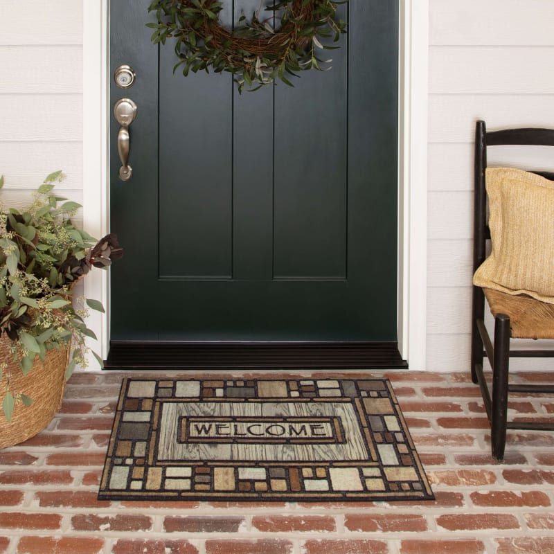 Doorscapes Mat - Drifted Nature Multi 4541-16562 - Mohawk Home - Doorscapes Mat - Drifted Nature Multi 4541