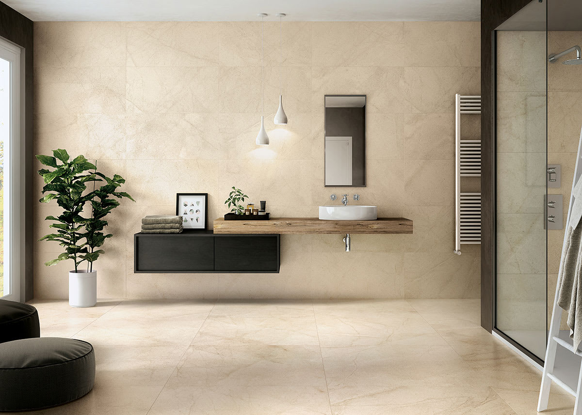 NLIVSTYCRE2424 - MSI - Livingstyle - Cream - 24 x 24 - Matte