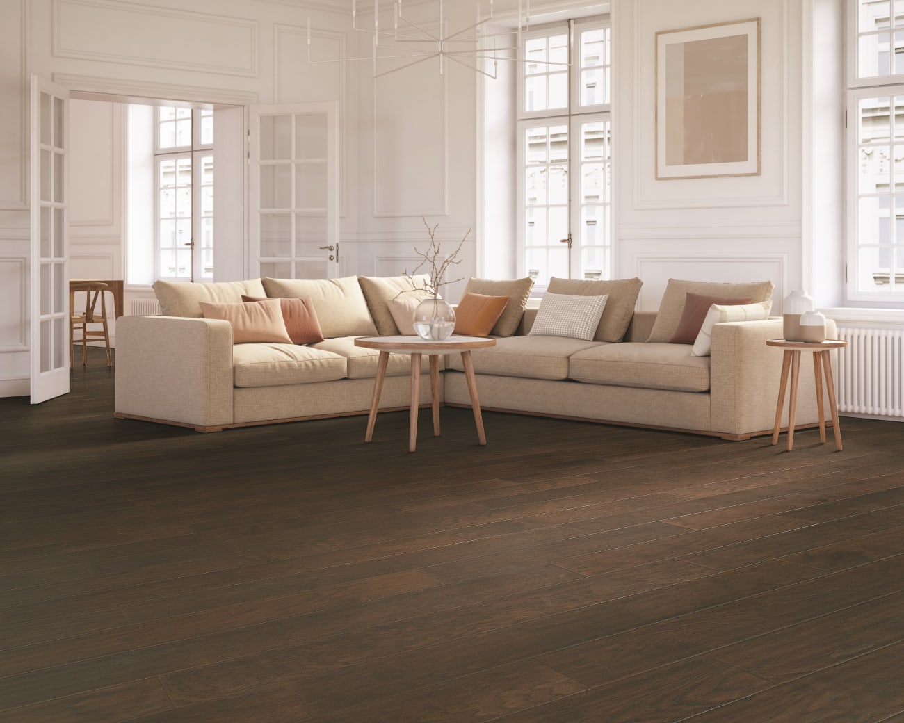 WEK07-95 - Mohawk TecWood Essentials - Whistlowe - Mocha Hickory