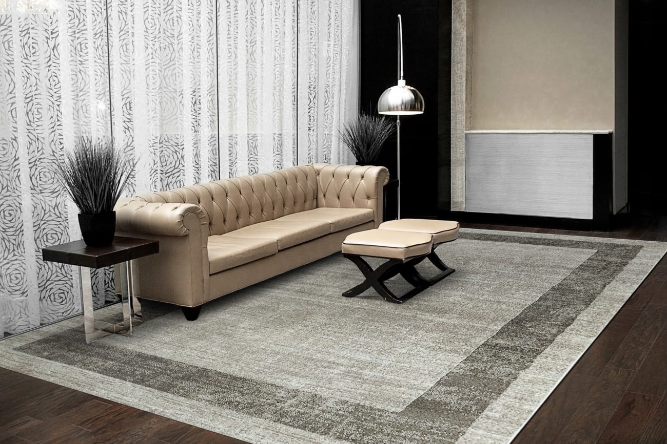 ZH9124413900 - Dynamic Rugs - ZAHARA - Grey Charcoal 4413-900 - 7.1' x 10.2'