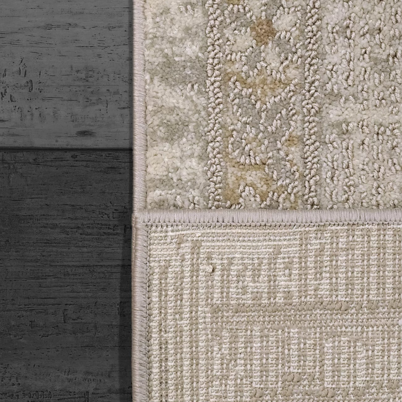 MM2461794670 - Dynamic Rugs - MOMENTUM - Ivory Grey Taupe 61794-670 - 2' x 3.11'