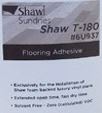 104LV - Shaw - T180 Adhesive 1G - 104LV