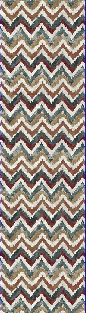 ME69985018996 - Dynamic Rugs - MELODY - Multi 985018-996 - 5.3' x 7.7'