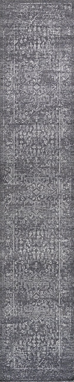 OS286191910 - Dynamic Rugs - SOMA - Dark Grey Ivory 6191-910 - 2.2' x 7.3'