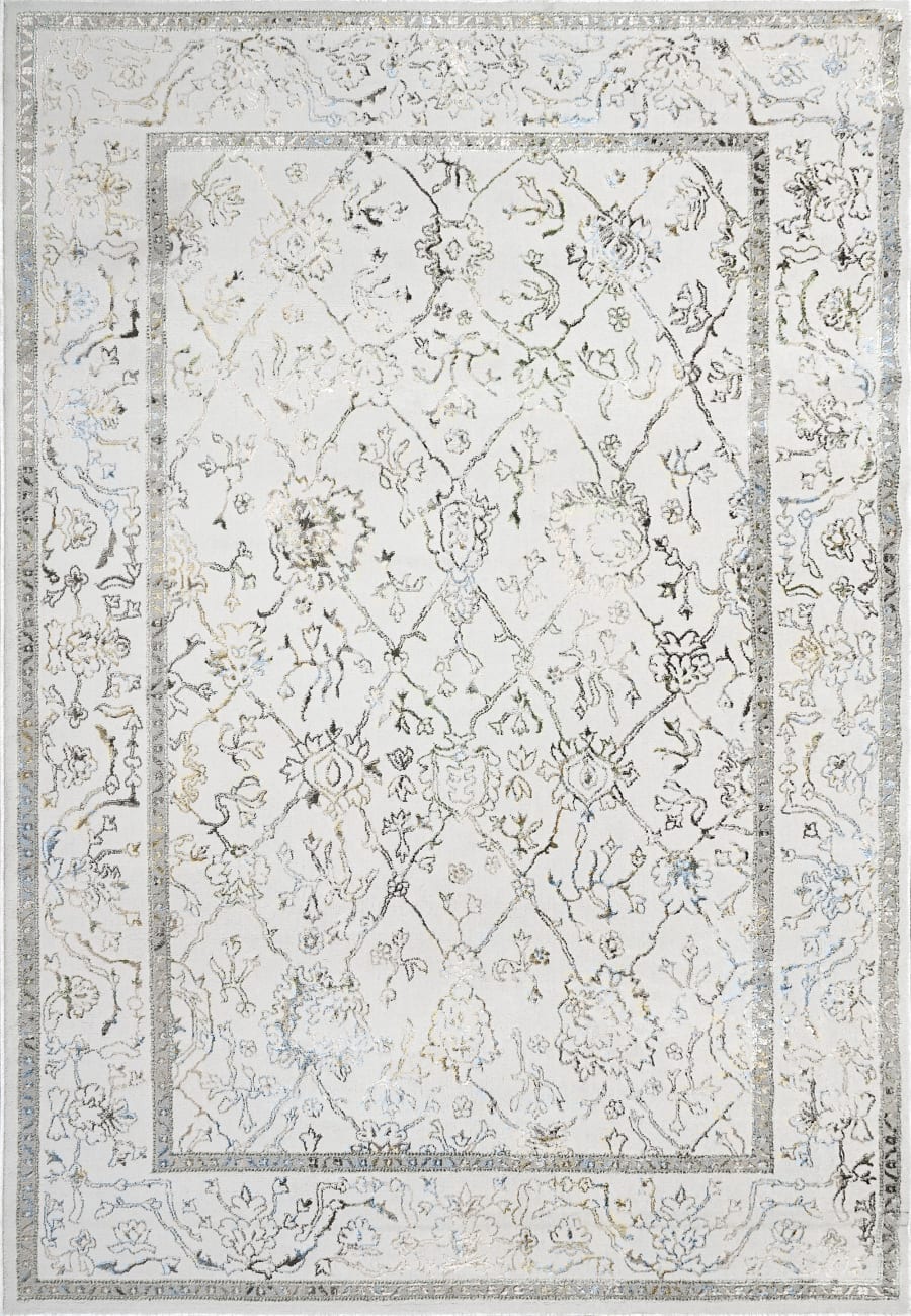 ZT9126651999 - Dynamic Rugs - MERIT - Grey Multi 6651-999 - 7.1' x 10.1'