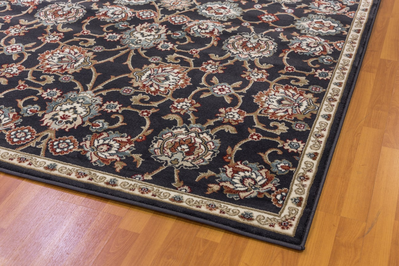 ME28985020558 - Dynamic Rugs - MELODY - Anthracite 985020-558 - 2.2' x 7.1'