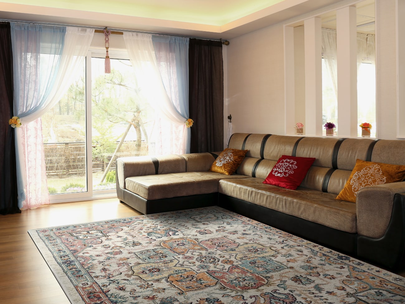 LYDIA - Beige Multi 7897-199 - Dynamic Rugs - LYDIA - Beige Multi 7897