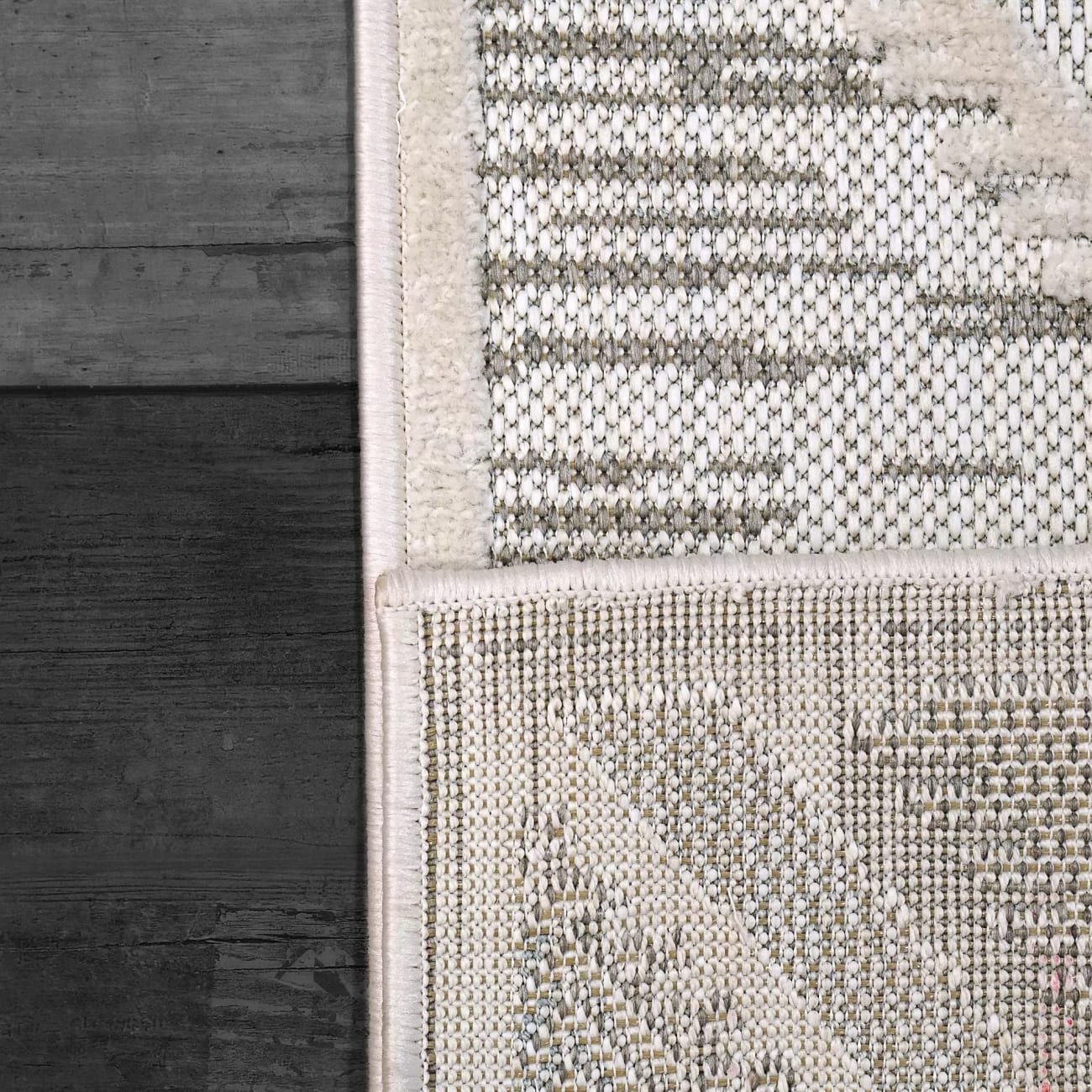 TS696403901 - Dynamic Rugs - TESSIE - Grey Ivory 6403-901 - 5.3' x 7'