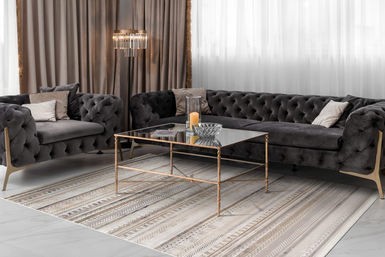 RUBY - Ivory Taupe Grey 2182-189 - Dynamic Rugs - RUBY - Ivory Taupe Grey 2182-189