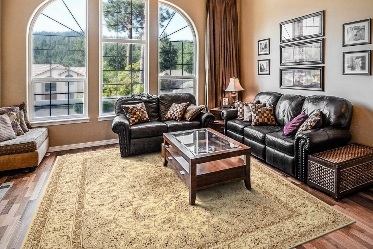 LEGACY - Ivory 58000-100 - Dynamic Rugs - LEGACY - Ivory 58000-100
