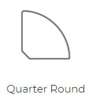 AQTR4-12005 Fora(QTR) - Anderson Tuftex - Quarter Round - AQTR4-12005 Fora(QTR)