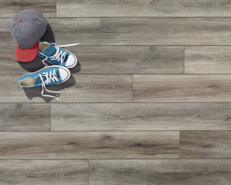 RST8-28100 Fairhaven Brushed Grey - Mannington - Restoration Collection Wide Plank - Fairhaven Brushed Grey