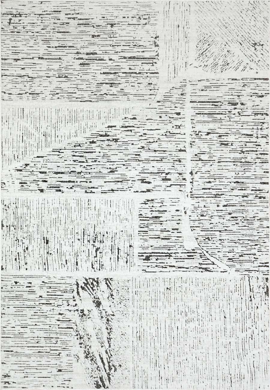 LT358145190 - Dynamic Rugs - LOTUS - Ivory Grey 8145-190 - 2.7' x 5'