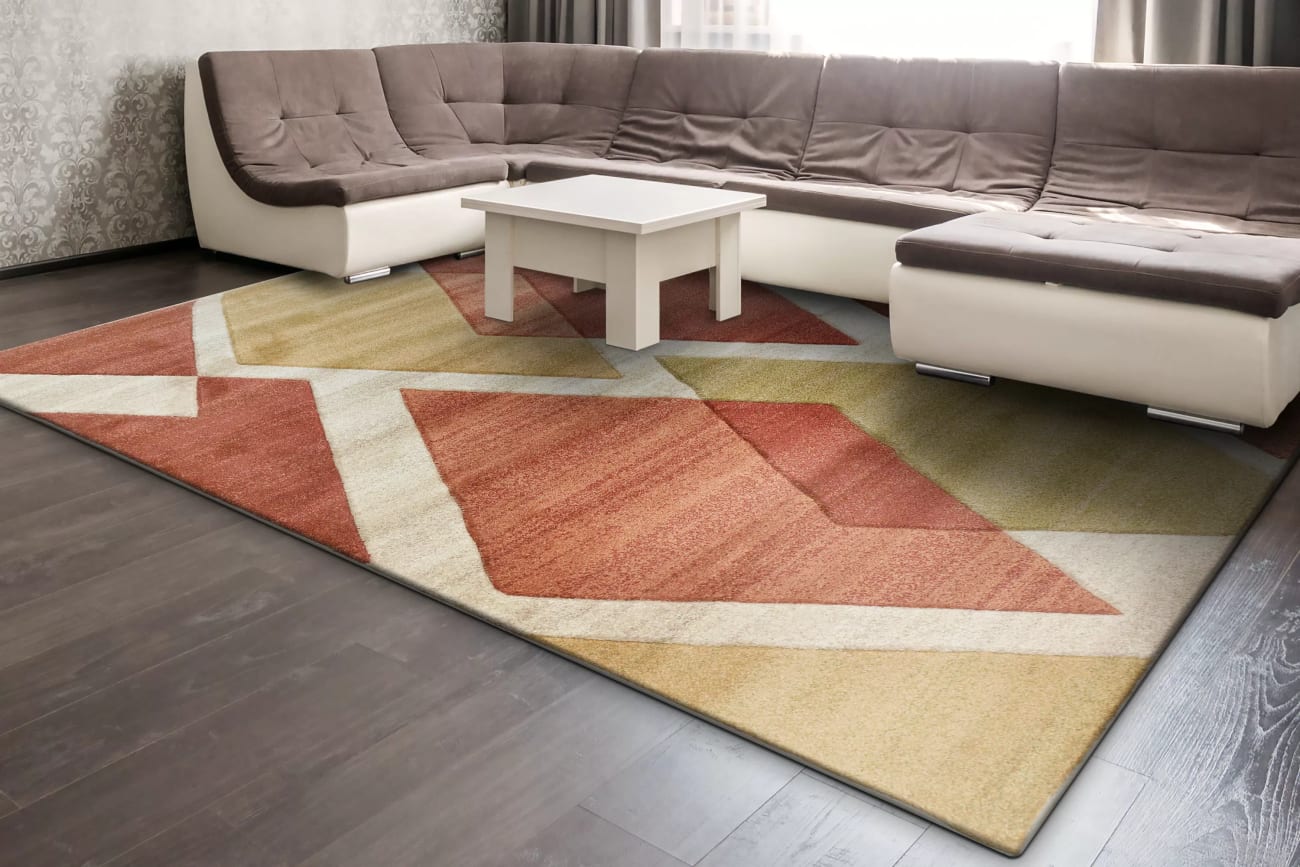 STELLA - Red Gold Ivory 3284-371 - Dynamic Rugs - STELLA - Red Gold Ivory 3284