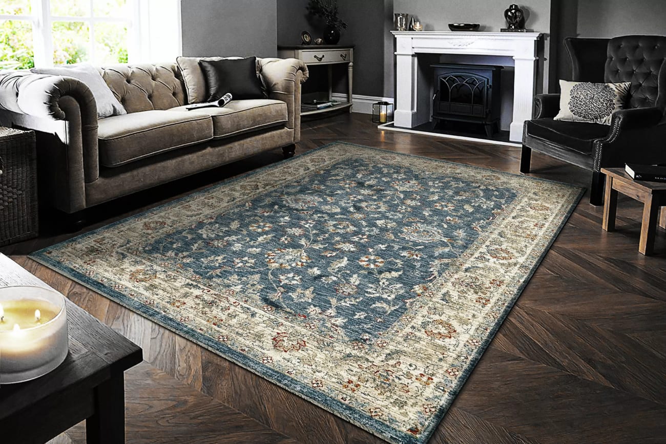 DAKOTA - Blue Multi 6640-599 - Dynamic Rugs - DAKOTA - Blue Multi 6640-599
