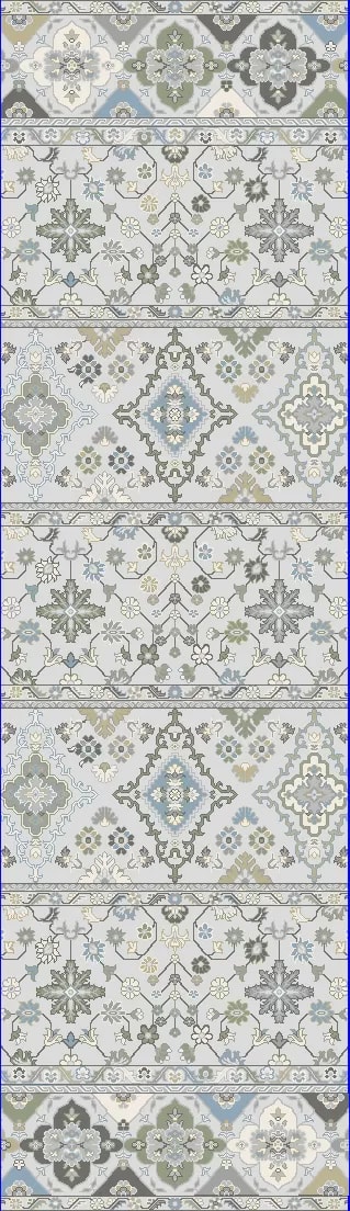 ZT696650999 - Dynamic Rugs - MERIT - Grey Multi 6650-999 - 5.3' x 7.7'