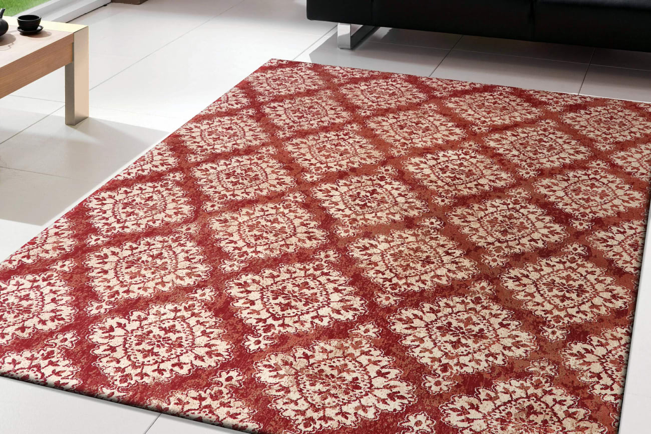 MELODY - Terracotta 985015-619 - Dynamic Rugs - MELODY - Terracotta 985015-619
