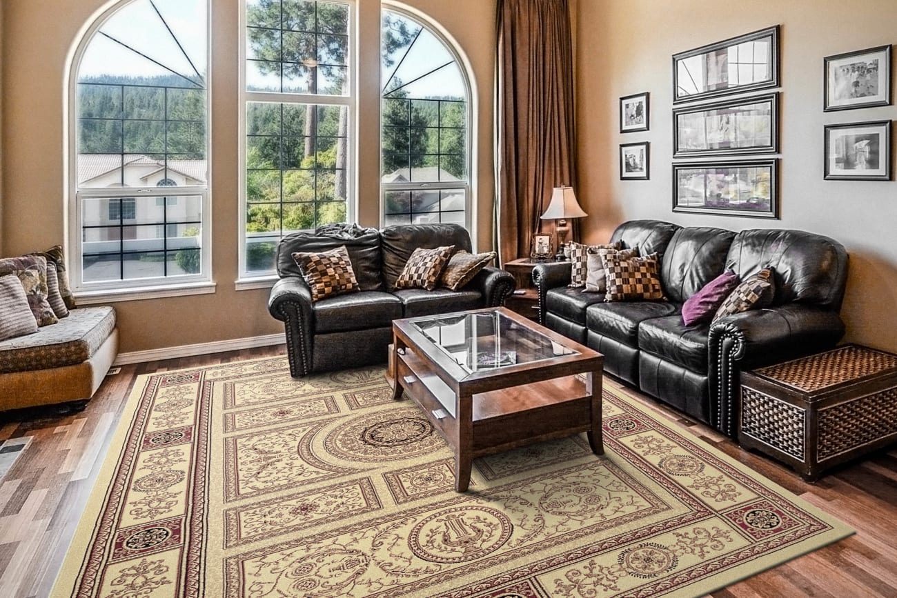 LEGACY - Ivory 58021-102 - Dynamic Rugs - LEGACY - Ivory 58021-102