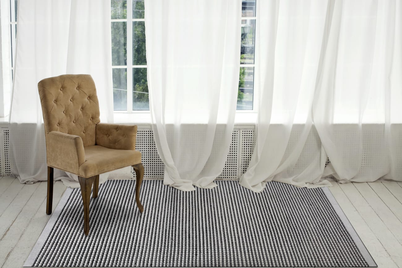 VF584622119 - Dynamic Rugs - VICI - Ivory Charcoal 4622-119 - 5' x 8'