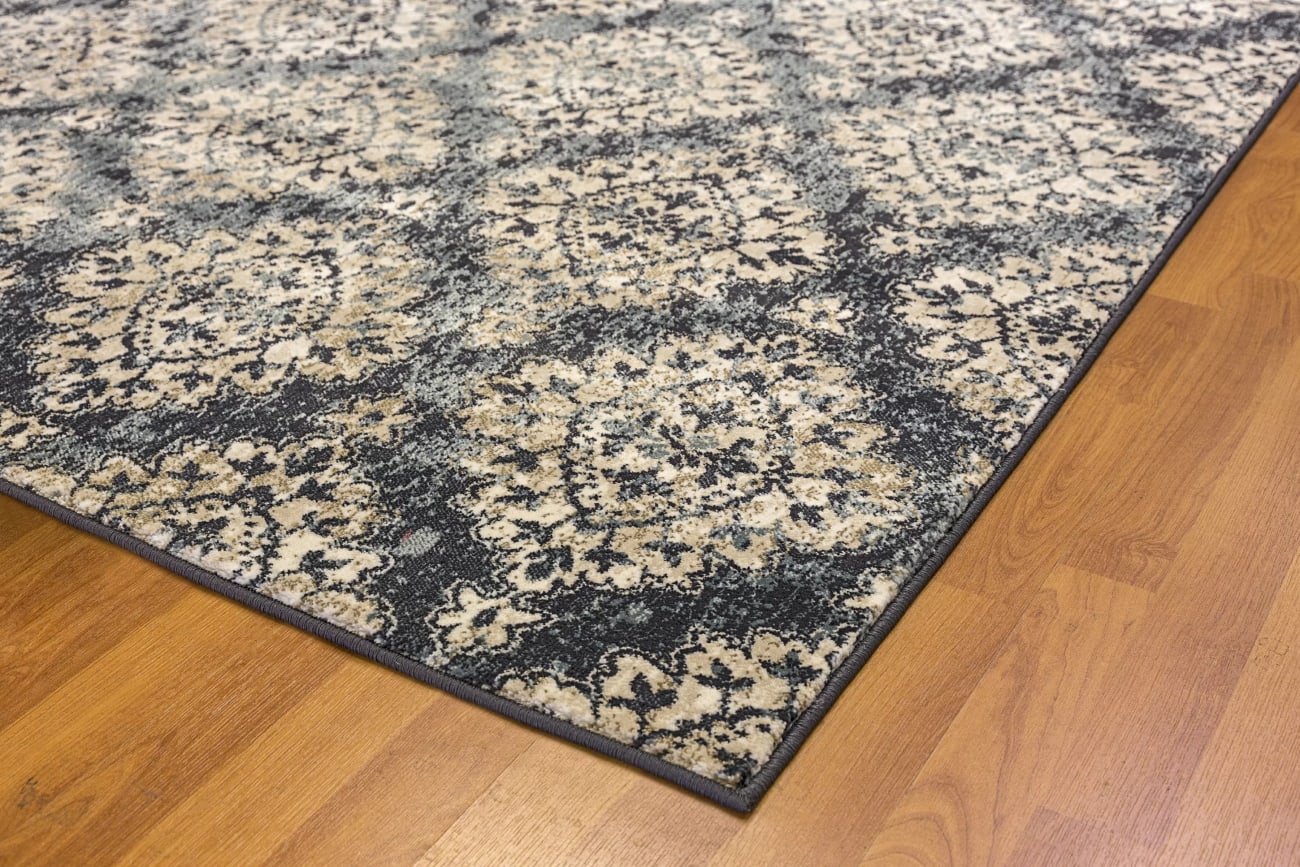 ME28985015119 - Dynamic Rugs - MELODY - Blue 985015-119 - 2.2' x 7.1'