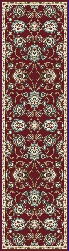 ME28985020339 - Dynamic Rugs - MELODY - Red 985020-339 - 2.2' x 7.1'