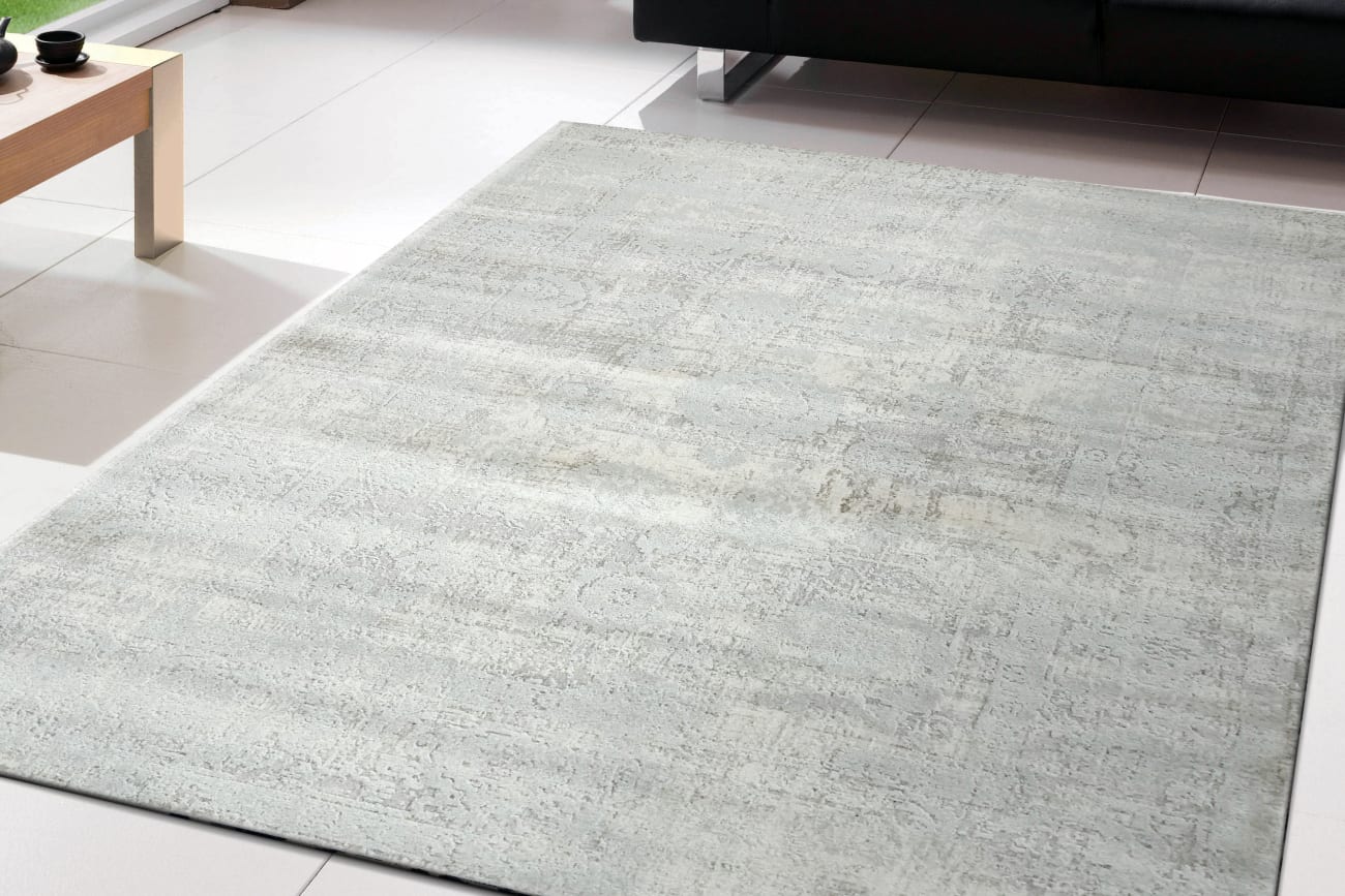 CASTILLA - Cream Silver 3530-109 - Dynamic Rugs - CASTILLA - Cream Silver 3530-109