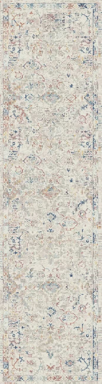 MZ7108468999 - Dynamic Rugs - MOOD - Light Grey Multi 8468-999 - 6.7' x 9.6'