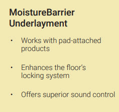VU40R-1 - Mohawk's Performance Accessories - 6 mil Poly Moisture Barrier Underlayment - 100 sqft - VU40R-1