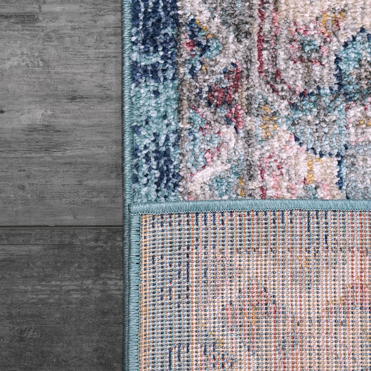 OS356197599 - Dynamic Rugs - SOMA - Blue Multi 6197-599 - 3' x 5'