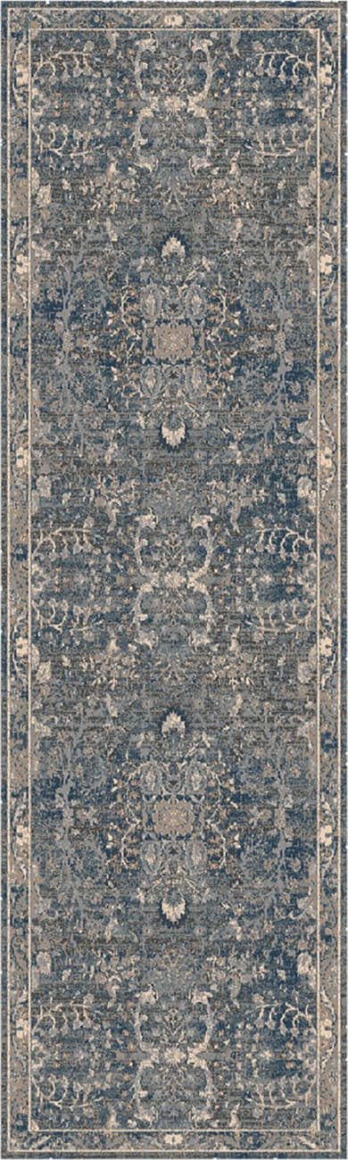 VX693585599 - Dynamic Rugs - SAVOY - Denim Multi 3585-599 - 5.3' x 7.7'