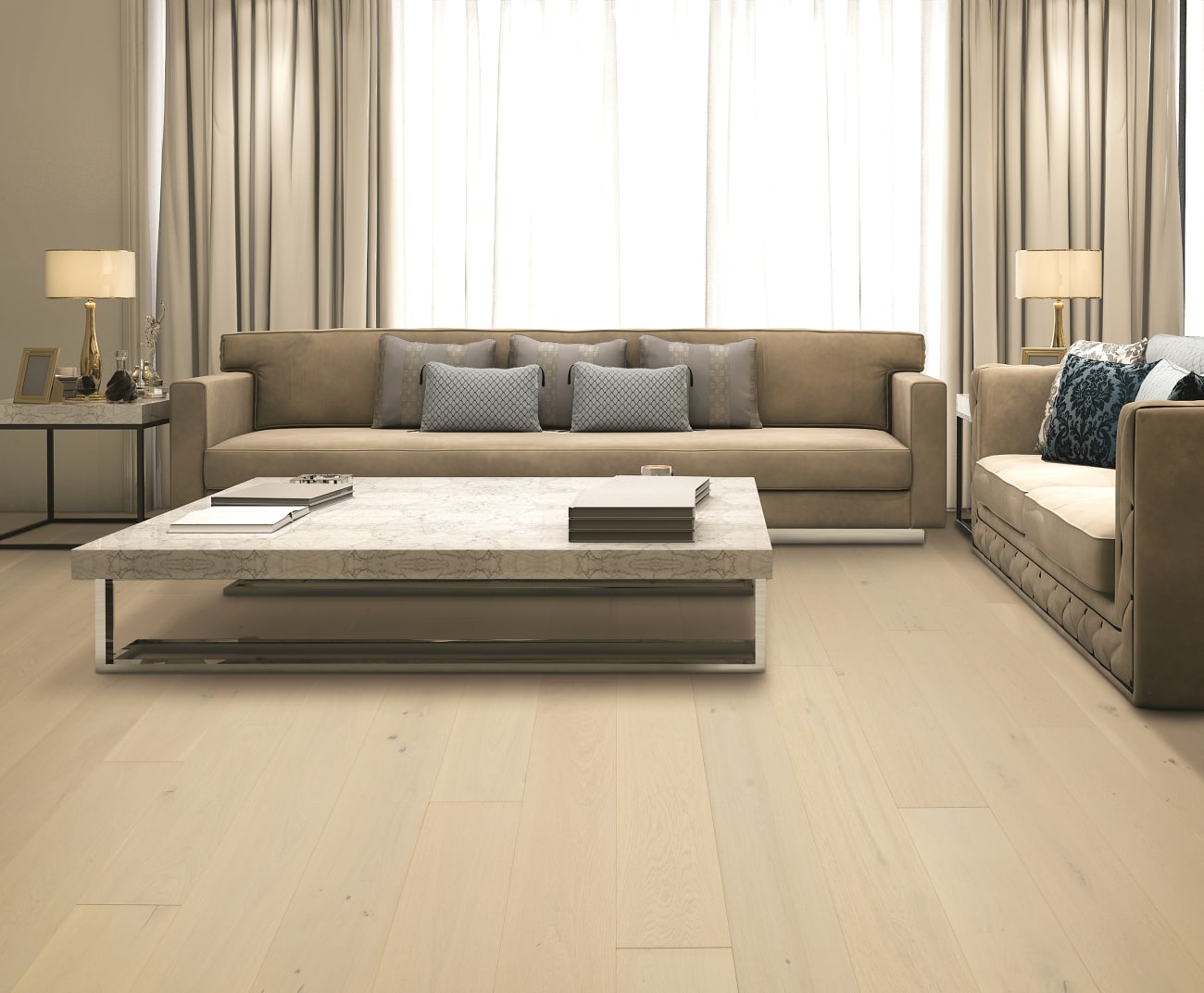 WEK43-01 - Mohawk TecWood Plus - Coral Shores - Tidal Oak