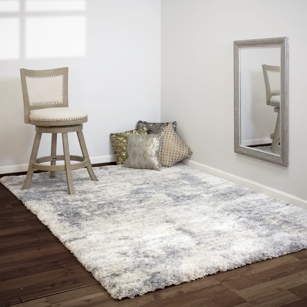 REVERIE - Cream Grey 3541-190 - Dynamic Rugs - REVERIE - Cream Grey 3541-190