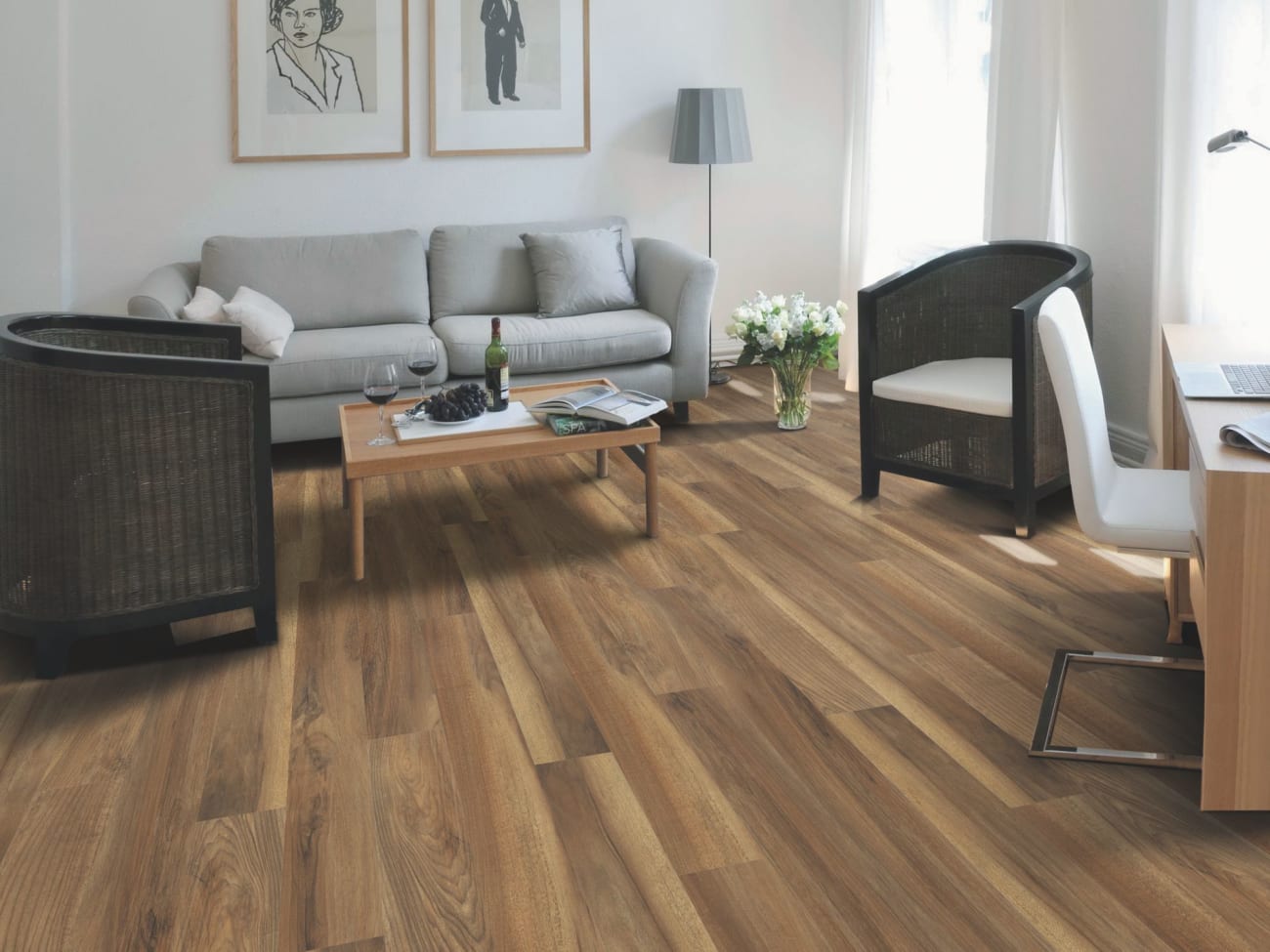 00802_0736V - Shaw Floorte Pro - Endura 512C Plus - Ginger Oak