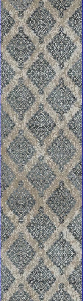 ME24985015117 - Dynamic Rugs - MELODY - Ivory 985015-117 - 2' x 3.7'