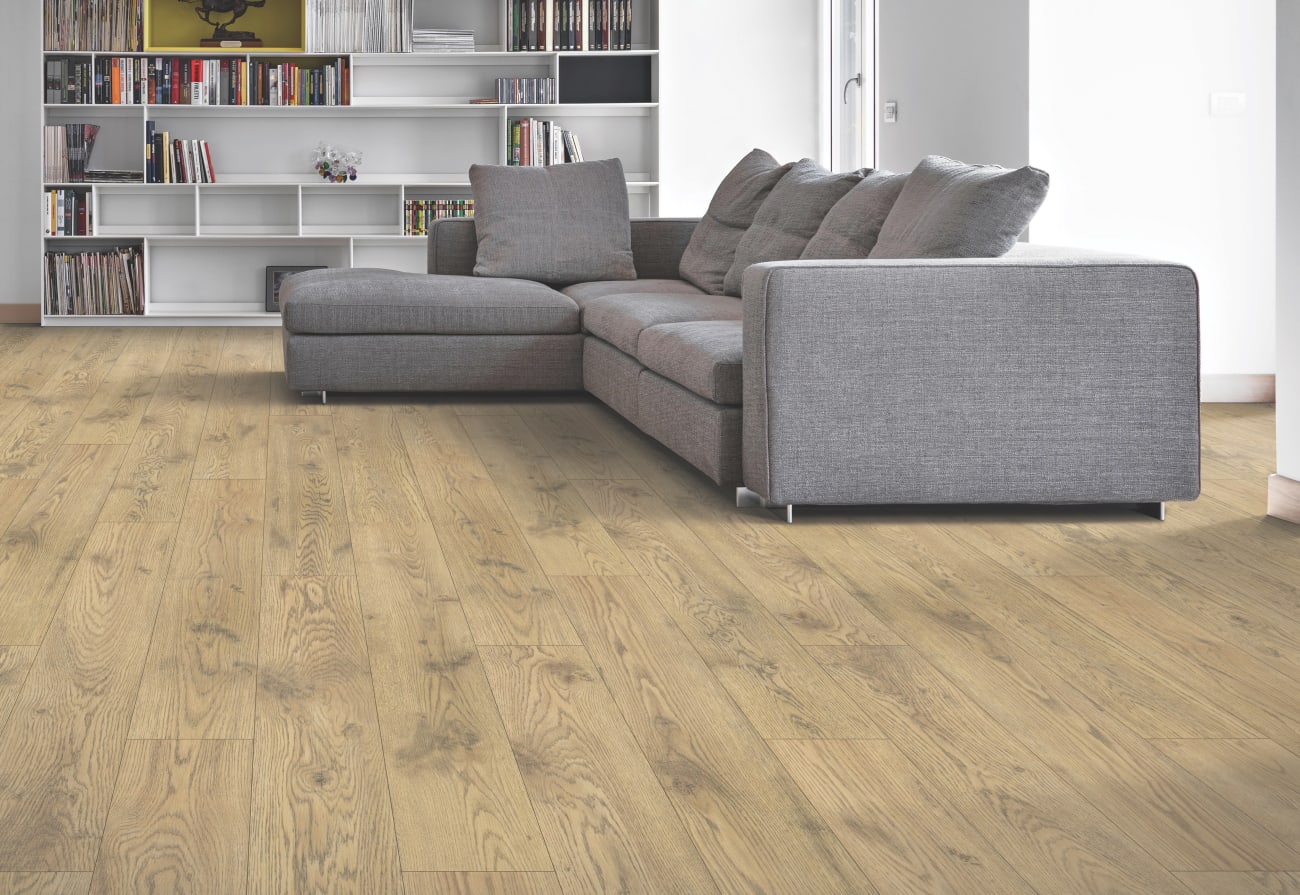 SDL01-03 - Mohawk RevWood Select - Granbury Oak - Almondine Oak