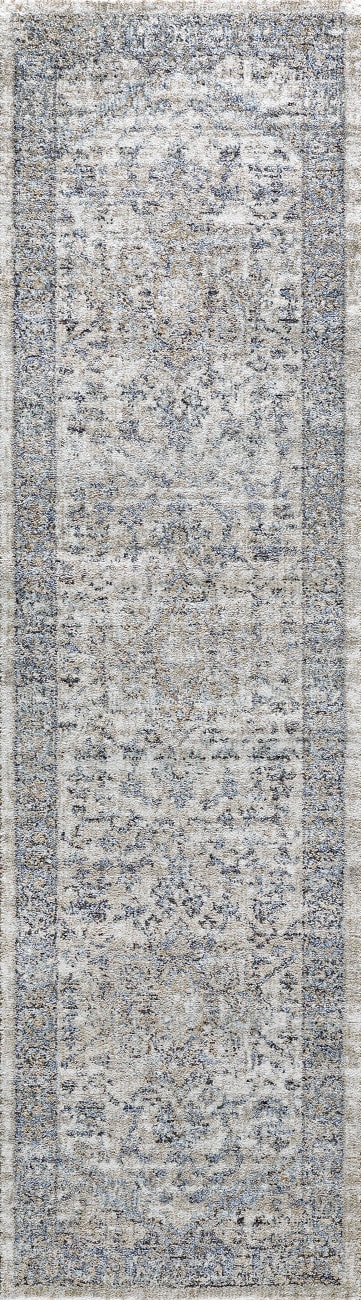 JZ10146798885 - Dynamic Rugs - JAZZ - Beige Taupe Blue 6798-885 - 9' x 12'