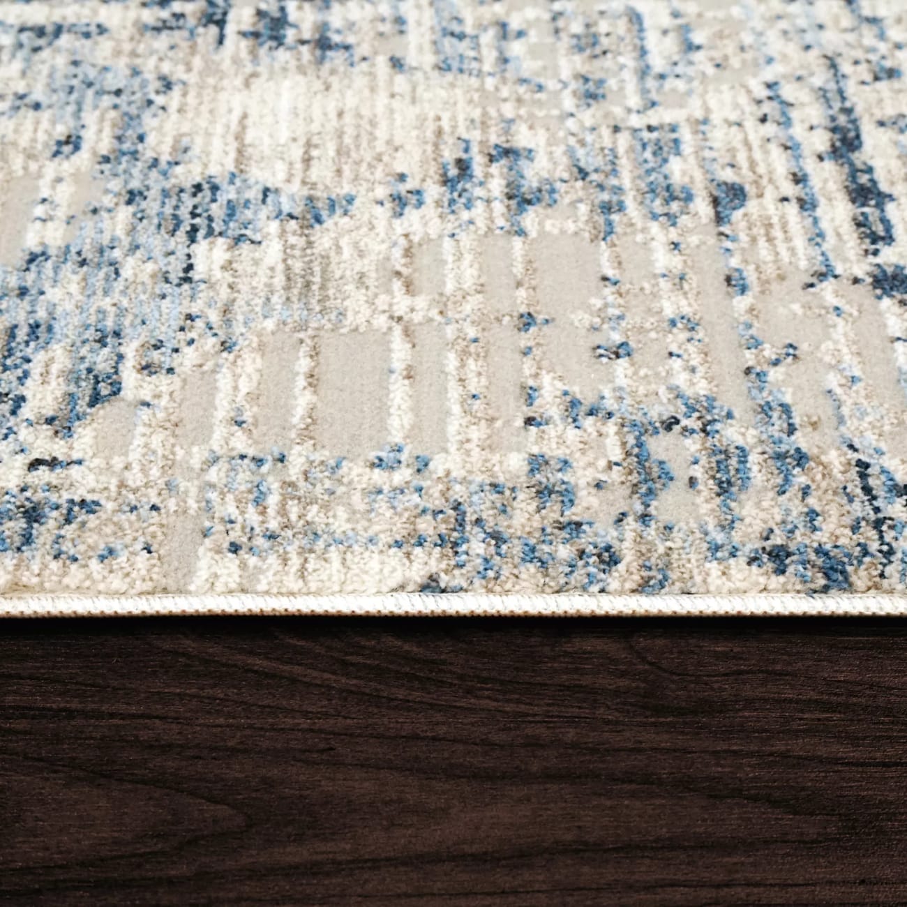 MZ10148451150 - Dynamic Rugs - MOOD - Ivory Blue 8451-150 - 9' x 12.7'