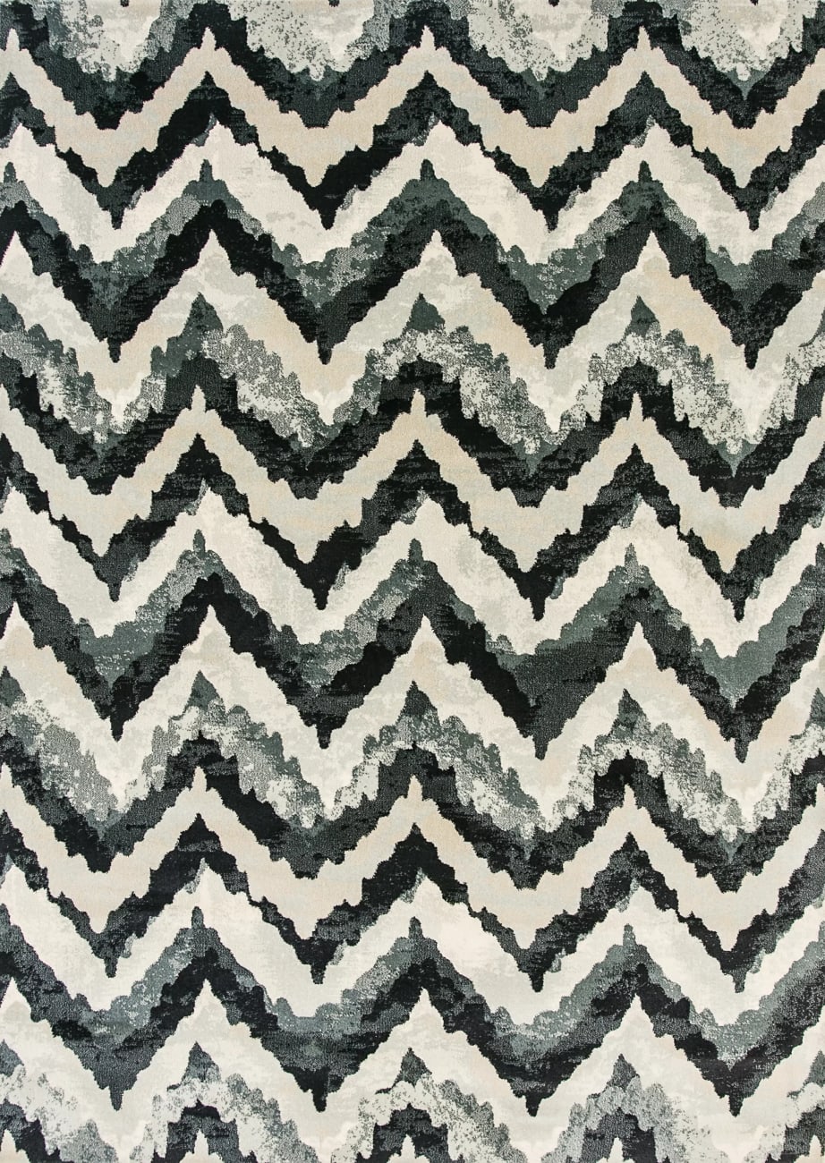 ME24985018119 - Dynamic Rugs - MELODY - Blue 985018-119 - 2' x 3.7'