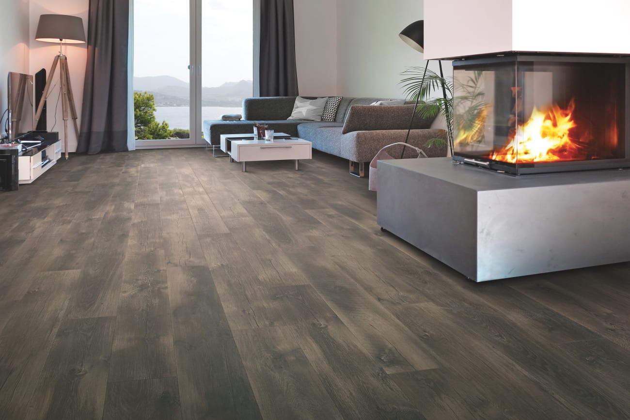 CDL81-02 - Mohawk RevWood Plus - Crest Haven - Wrought Iron Oak