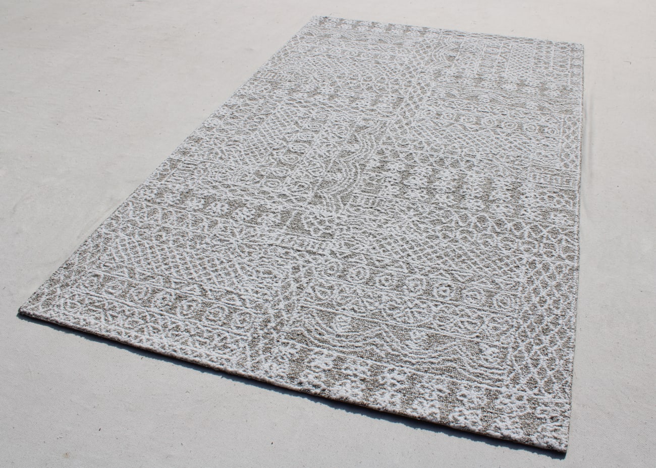 SYMPHONY - Ivory Grey 2052-190 - Dynamic Rugs - SYMPHONY - Ivory Grey 2052