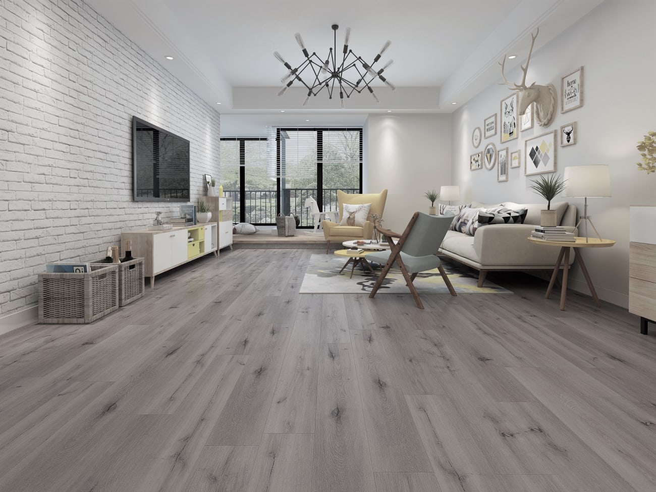 LI-W03 - Lions Floor - Versa SPC - Grey Horizon