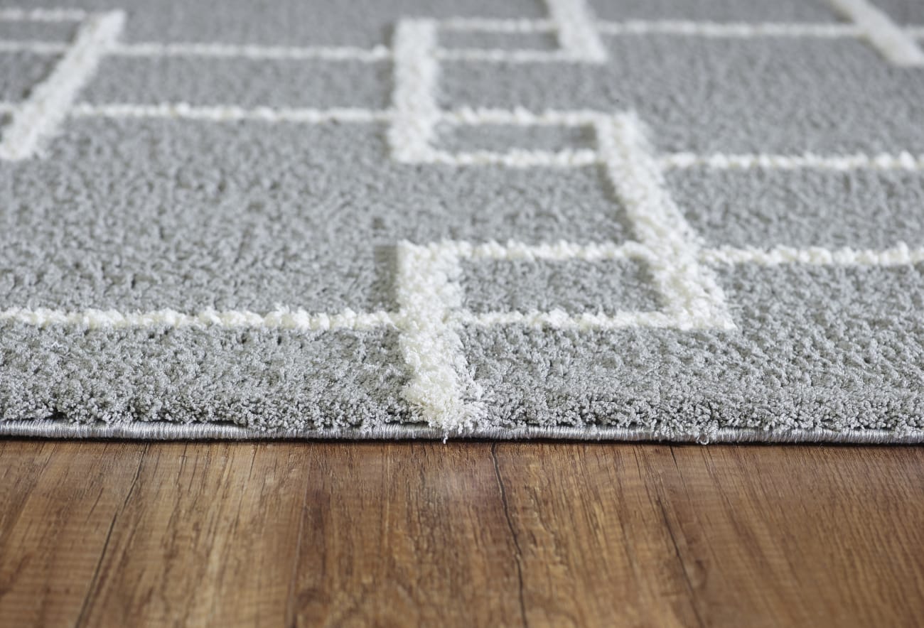 SI10145901901 - Dynamic Rugs - SILKY SHAG - Silver 5901-901 - 9' x 12.1'