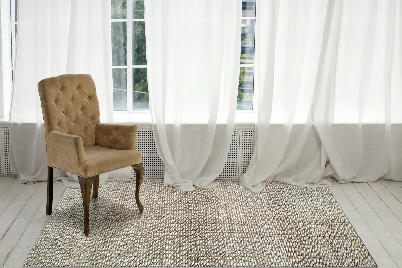 SJ468640898 - Dynamic Rugs - STEP - Beige Grey Taupe 8640-898 - 3.6' x 5.6'