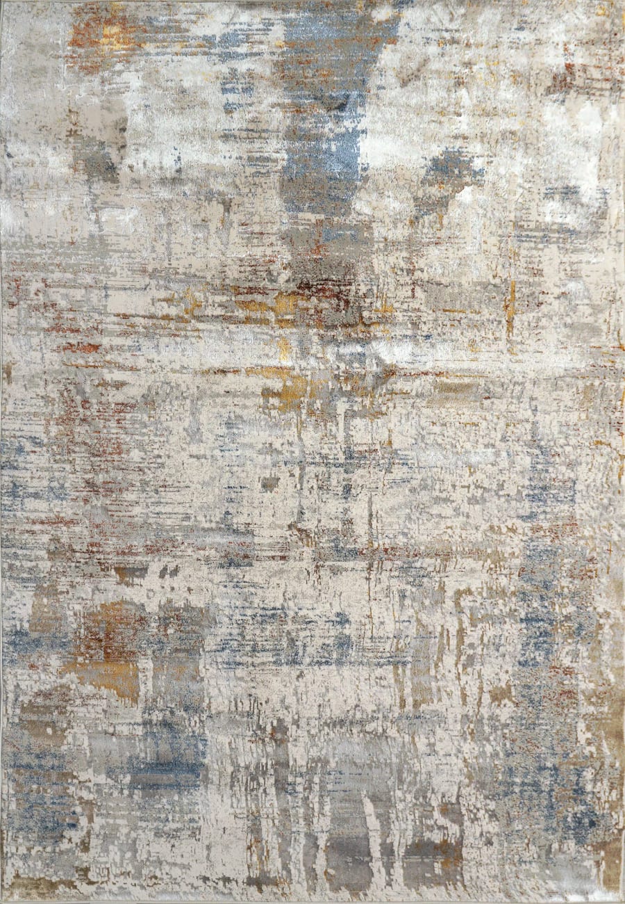 GD691362919 - Dynamic Rugs - GOLD - Grey Ivory Multi 1362-919 - 5.3' x 7.7'