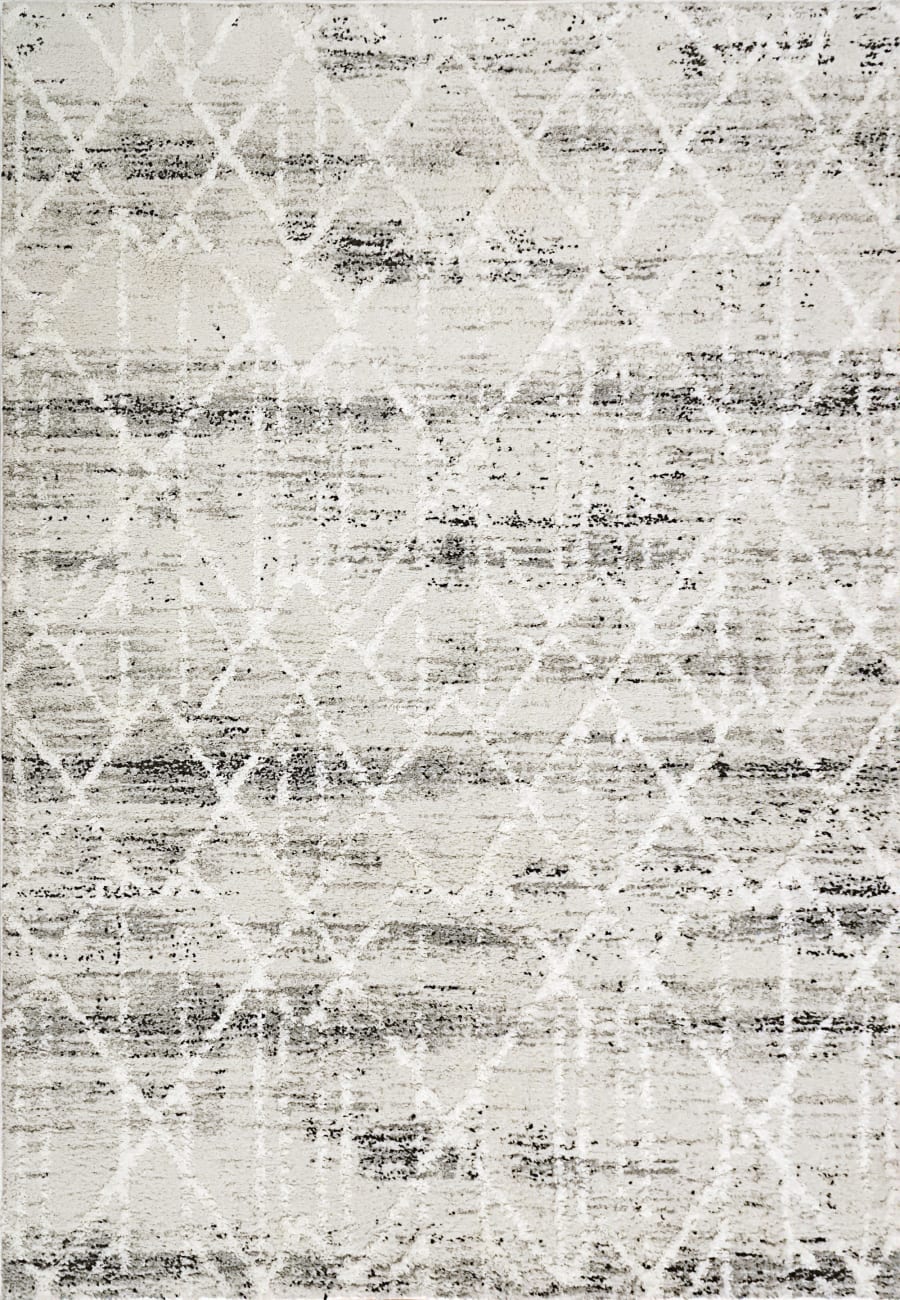 TY9124604910 - Dynamic Rugs - TROYA - Grey Ivory 4604-910 - 7.1' x 10.1'