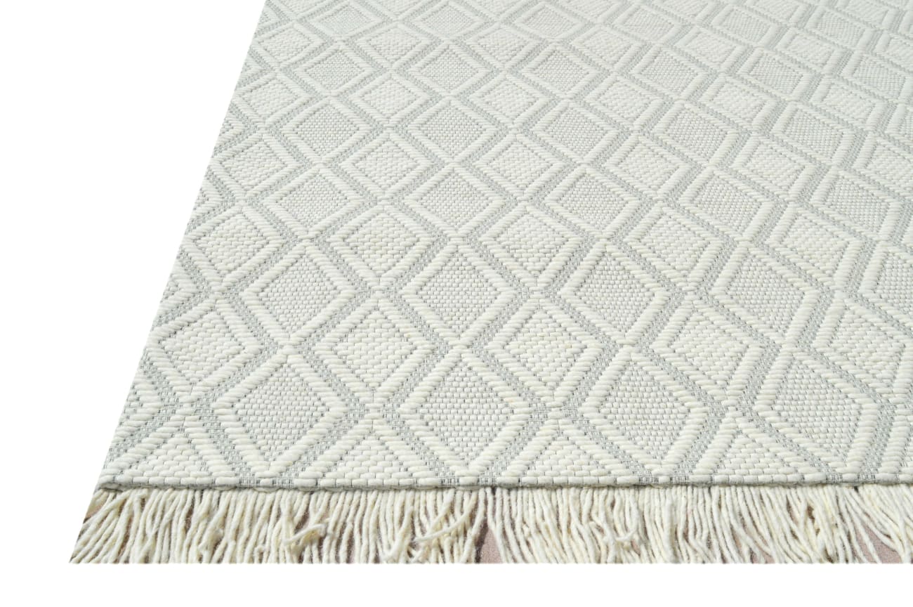 LF8102125190 - Dynamic Rugs - LOLA - Ivory Light Grey 2125-190 - 8' x 10'