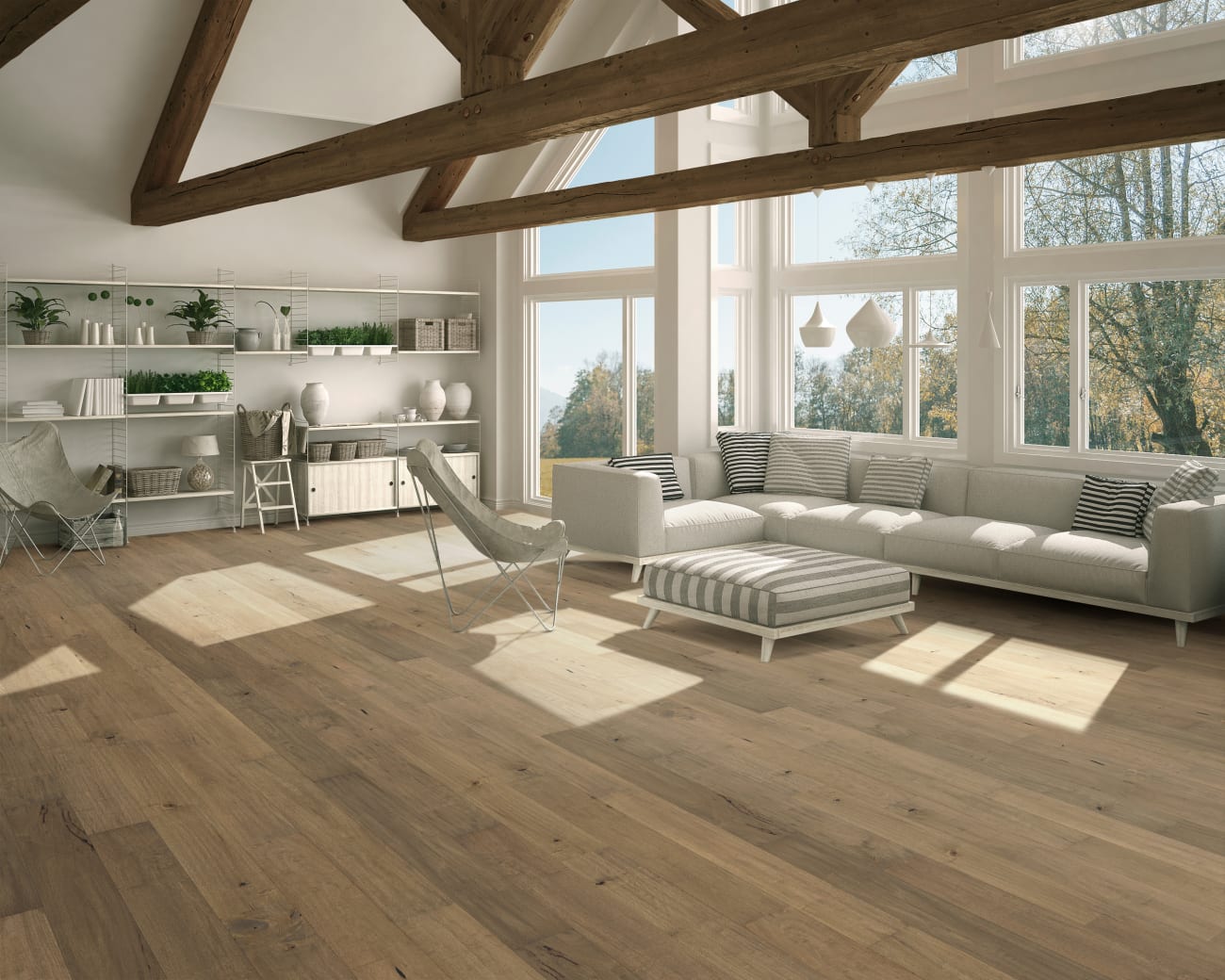 P1056-D7011 - Dixie Home Hardwood - Pacific Pecan - Hamby Pecan