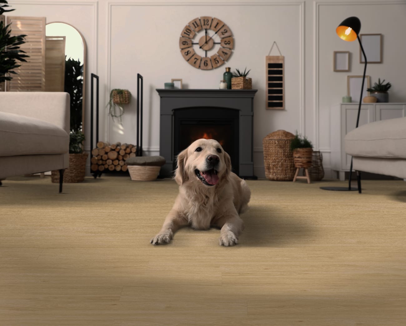 REPO4006 - Republic Pure SPC Max - Pacific Oak Collection - Safari Oak